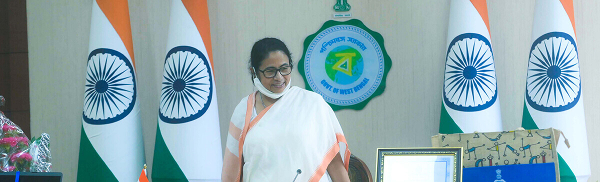 Hon'ble Chief Minister Mamata Banerjee at a conference