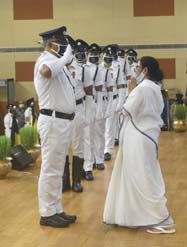 Felicitation ceremony of Kolkata Police