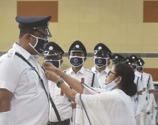 Felicitation ceremony of Kolkata Police