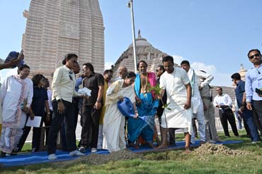 Inauguration of Jagannathdham Digha